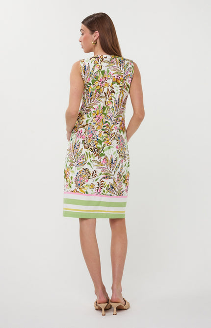 EsQualo Jurk Jungle Print HS26.30223 Stretchshop.nl
