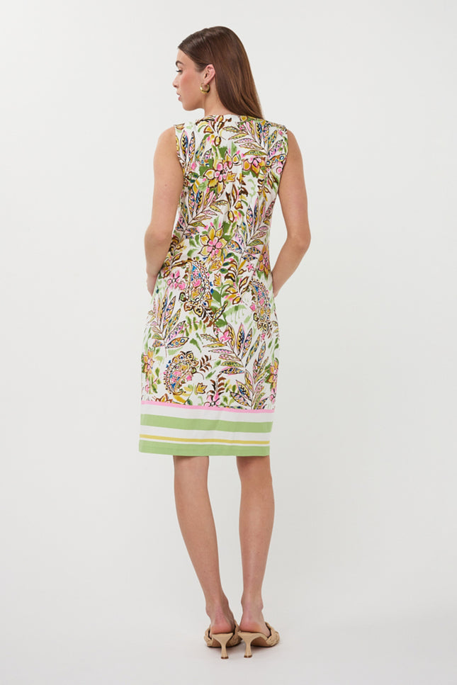 EsQualo Jurk Jungle Print HS26.30223 Stretchshop.nl
