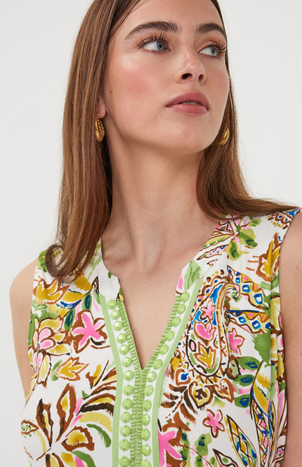 EsQualo Jurk Jungle Print HS26.30223 Stretchshop.nl