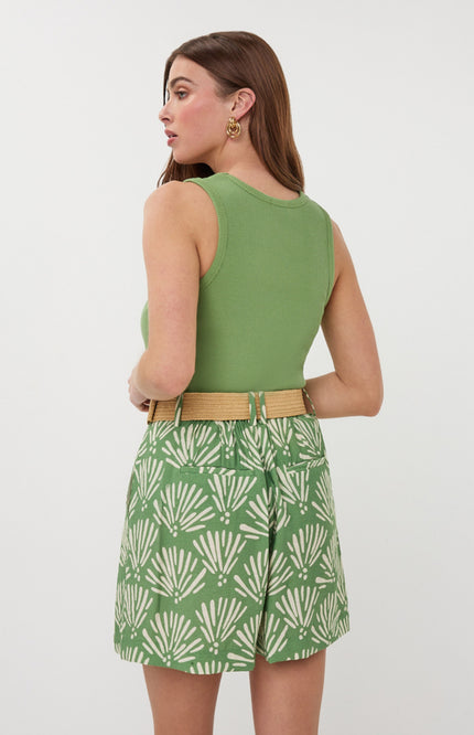 EsQualo Short Tropical Print HS26.14212 Stretchshop.nl