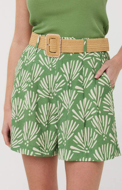 EsQualo Short Tropical Print HS26.14212 Stretchshop.nl
