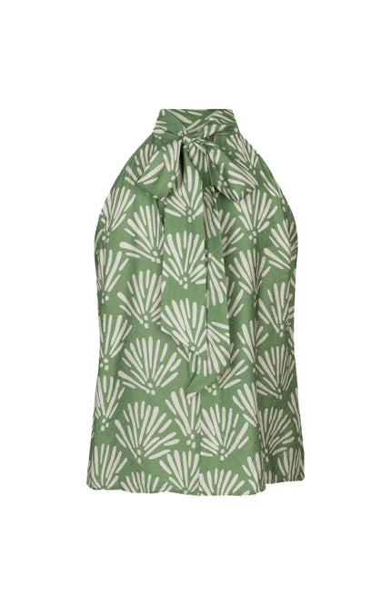 EsQualo Top Tropical Print HS26.14213 Stretchshop.nl