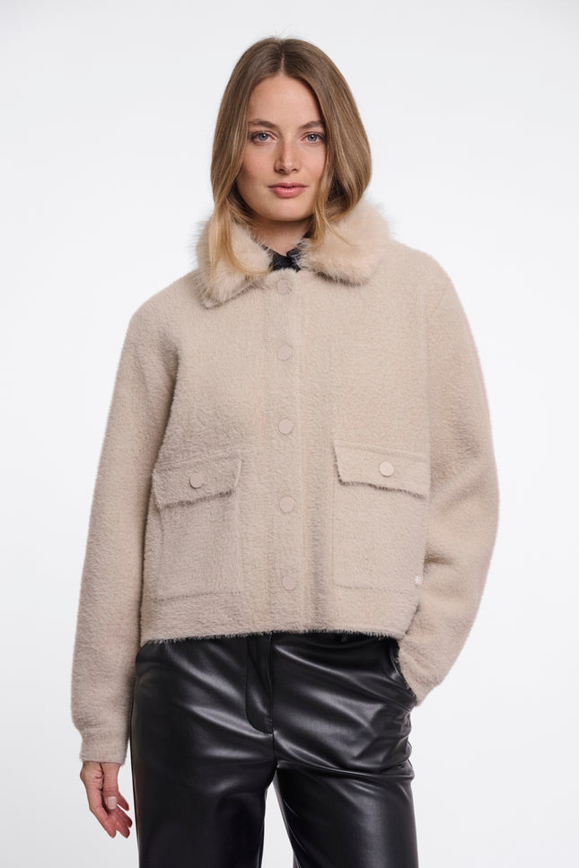 Rino & Pelle Jacket Nia Stone Stretchshop.nl