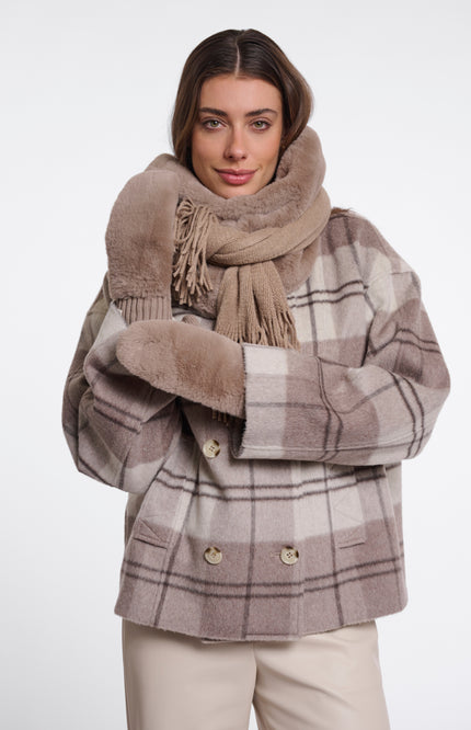 Rino & Pelle Handschoenen Oxo Mocha Latte Stretchshop.nl