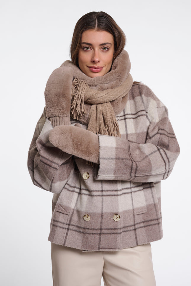 Rino & Pelle Handschoenen Oxo Mocha Latte Stretchshop.nl