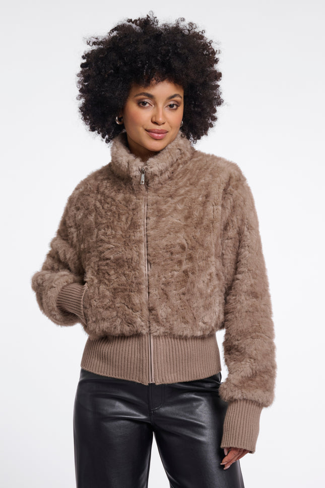 Rino & Pelle Jacket Quirijn Mocha Latte Stretchshop.nl