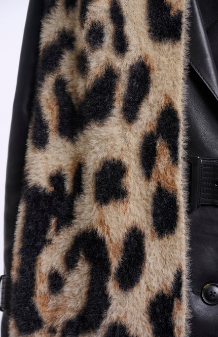 Rino & Pelle Sjaal Tuli Big Leopard Stretchshop.nl