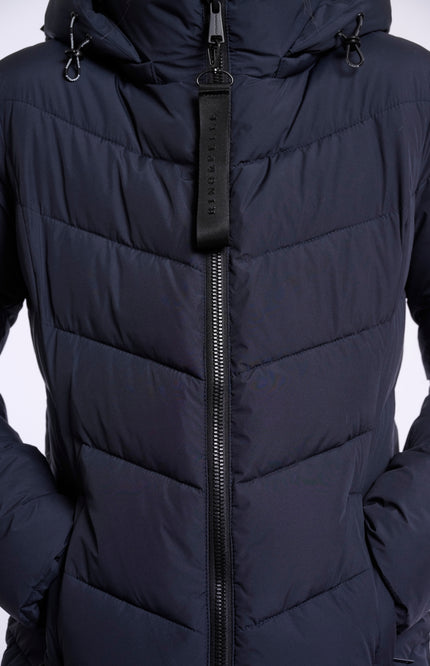 Rino & Pelle Coat Yasmina Dark Navy Stretchshop.nl