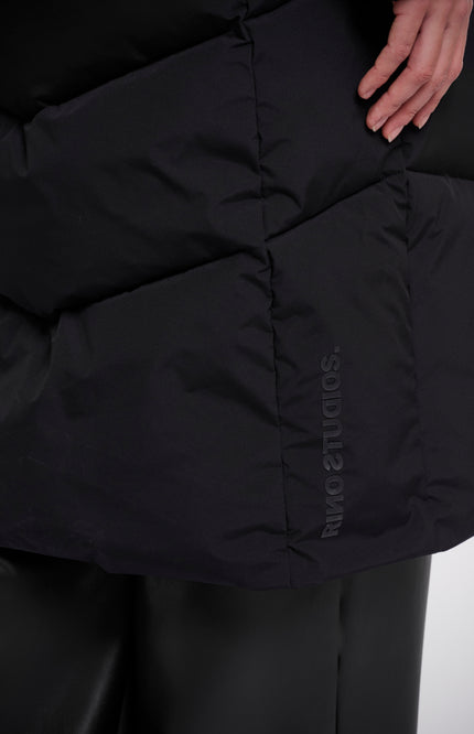 Rino & Pelle Coat Zendaya Black Stretchshop.nl