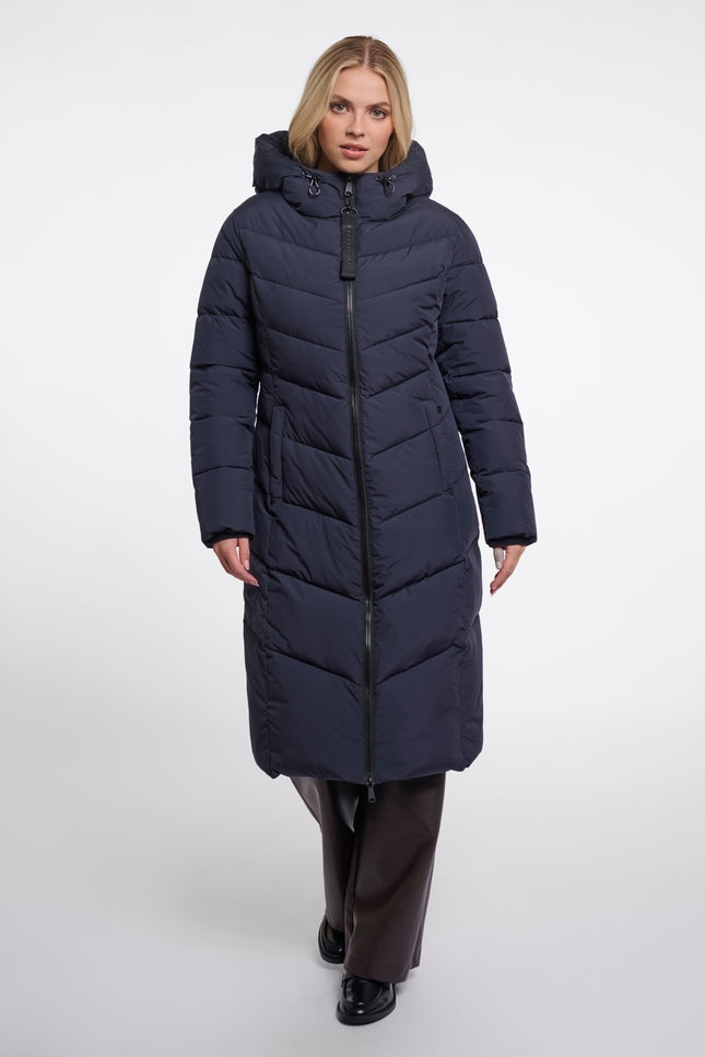 Rino & Pelle Coat Zendaya Dark Navy Stretchshop.nl