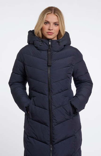 Rino & Pelle Coat Zendaya Dark Navy Stretchshop.nl