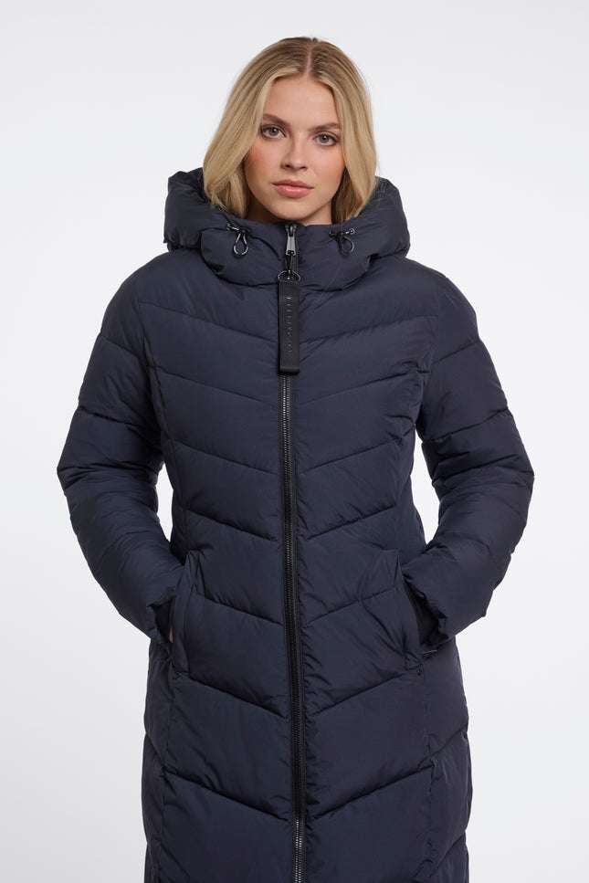 Rino & Pelle Coat Zendaya Dark Navy Stretchshop.nl