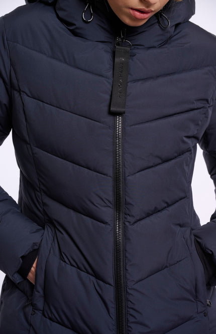 Rino & Pelle Coat Zendaya Dark Navy Stretchshop.nl