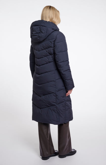 Rino & Pelle Coat Zendaya Dark Navy Stretchshop.nl
