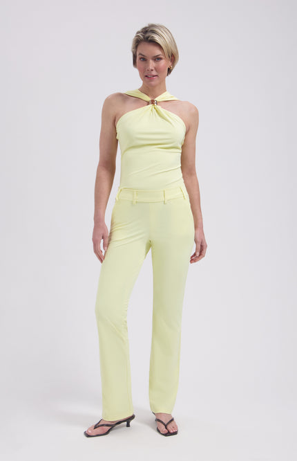 Lady Day Travel Top Natalie Butter Yellow L24-375-3224 Stretchshop.nl