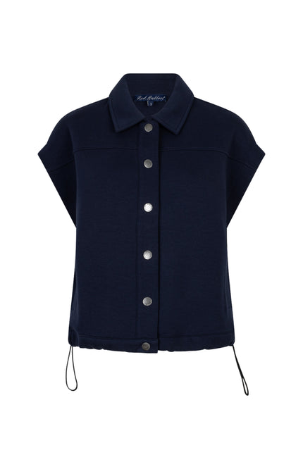 Red Button Jacket Bodil Scuba Dark Blue SRB4795 Stretchshop.nl