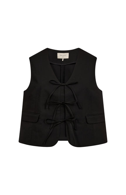 Freequent Gilet Fqmaeve Black 208189 Stretchshop.nl
