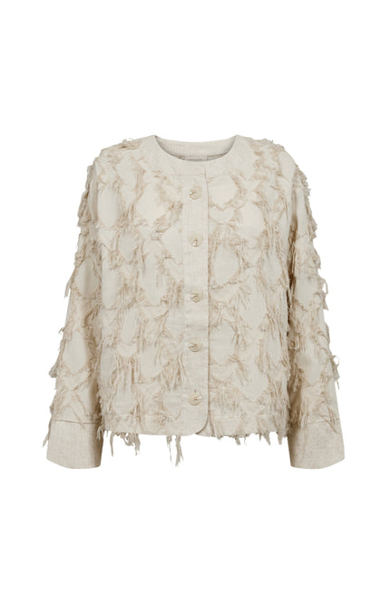 Freequent Jacket Fqfolly Moonbeam Melange 208157 Stretchshop.nl