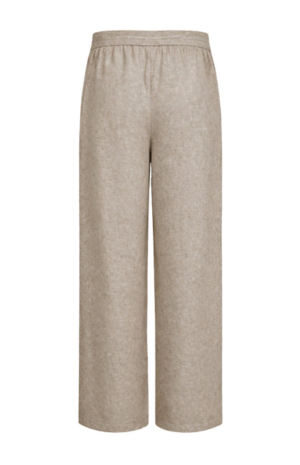 Freequent Broek Fqlavasi Sand Melange Silver 208294 Stretchshop.nl