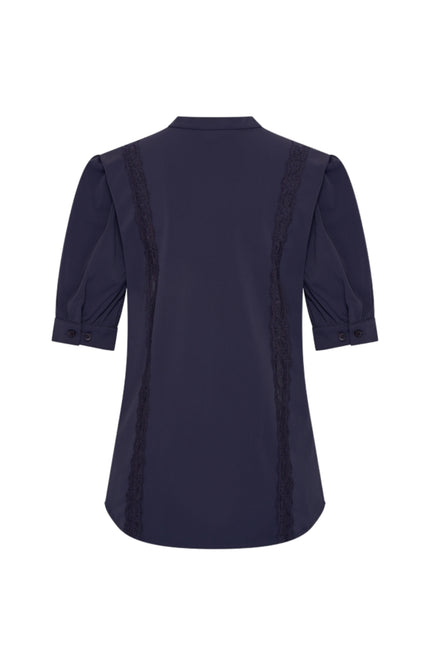 Mi Piace Travel Top Lace Navy 202828 Stretchshop.nl