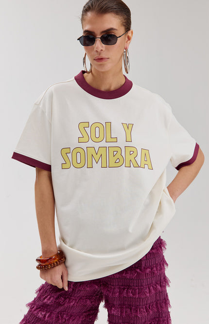 Harper & Yve T-Shirt Sol Ecru HS6Y302 Stretchshop.nl