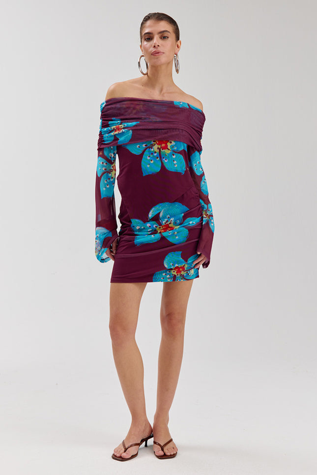 Harper & Yve Rok Joey Tropical Flower HS6T000 Stretchshop.nl