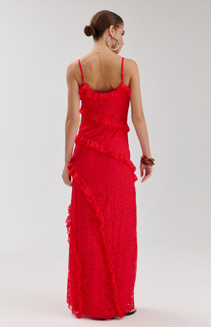 Harper & Yve Jurk Sammie Poppy Red HS6P910 Stretchshop.nl