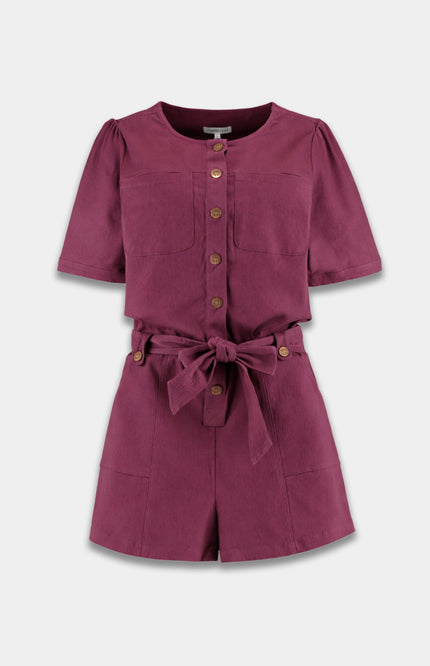 Harper & Yve Jumpsuit Yael Cassis HS6P700 Stretchshop.nl