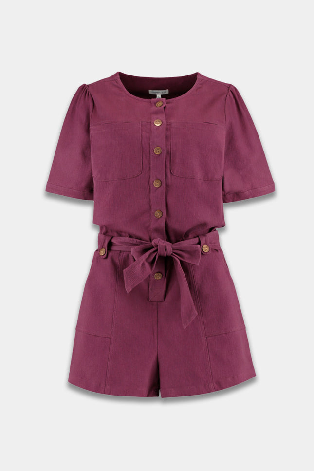Harper & Yve Jumpsuit Yael Cassis HS6P700 Stretchshop.nl