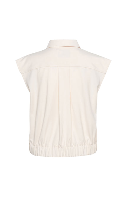 &Co woman Gilet Gwen Vanilla GL115 Stretchshop.nl