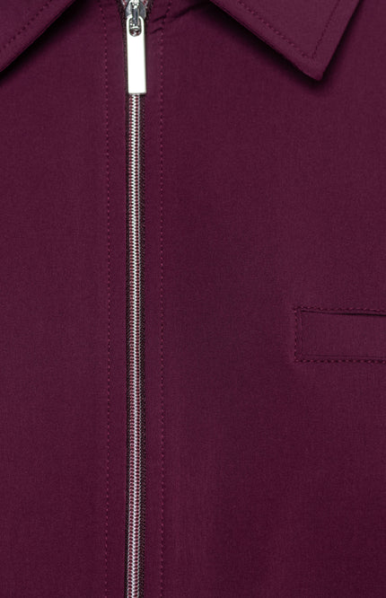 &Co woman Travel Blouse Peike Plum JA158 Stretchshop.nl