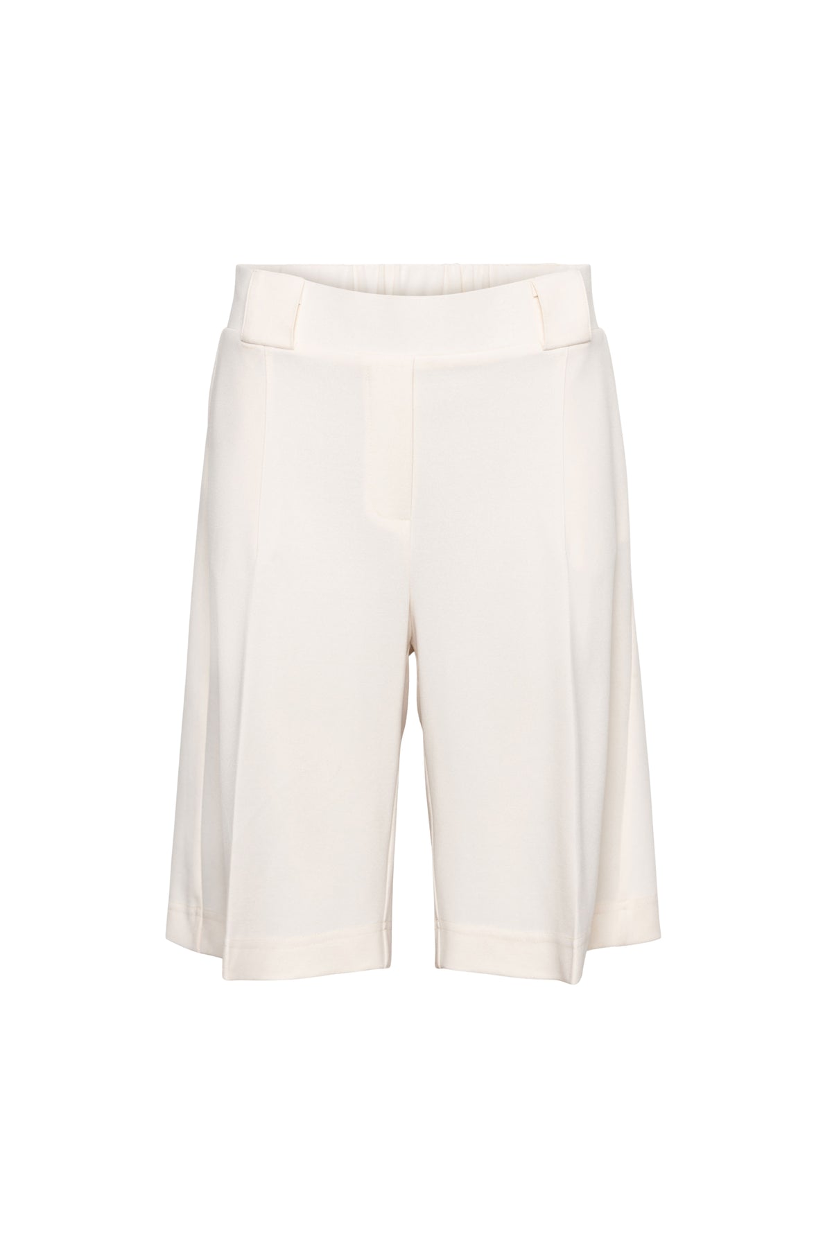 Lange Grazia Vanilla PA437 short van &Co woman, zijaanzicht met lichte kleur en comfortabele pasvorm.