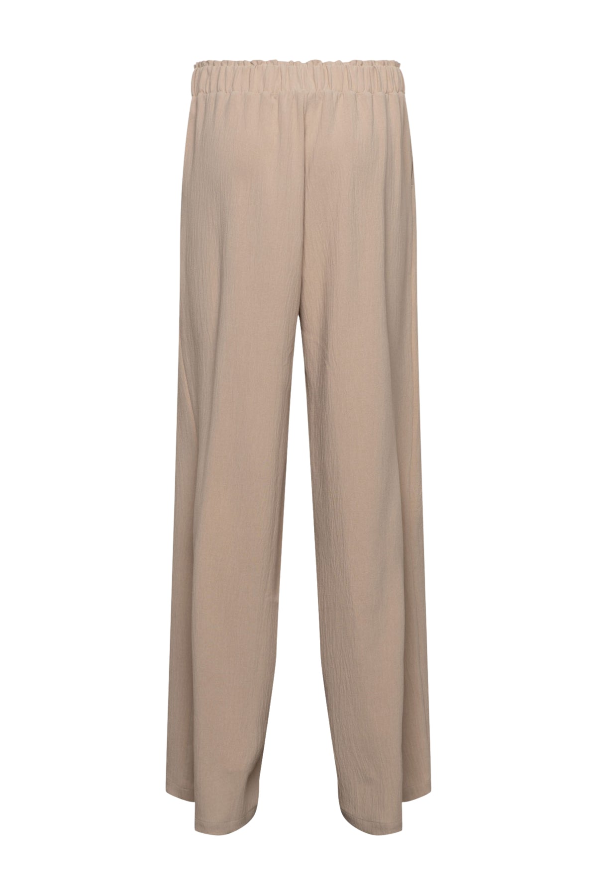 Lichte damesbroek Julie Sand van &Co woman, comfortabel model met tailleband en rechte pijpen, op witte achtergrond.