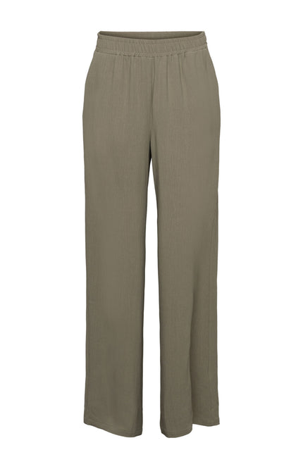 &Co woman Broek Julie Khaki PA443 Stretchshop.nl