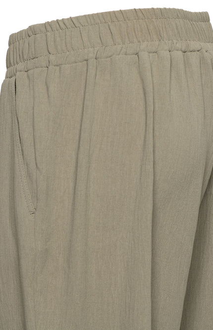 &Co woman Broek Julie Khaki PA443 Stretchshop.nl