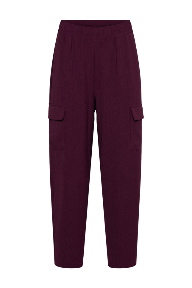 &Co woman Broek Mandy Plum PA444 Stretchshop.nl