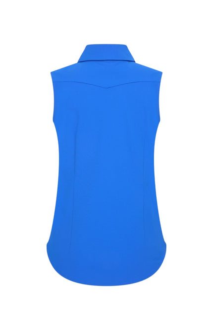 Mi Piace Travel Blouse Nautic Blue 202299 Stretchshop.nl