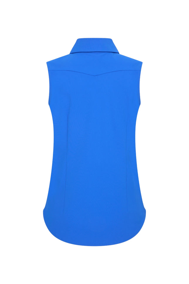 Mi Piace Travel Blouse Nautic Blue 202299 Stretchshop.nl