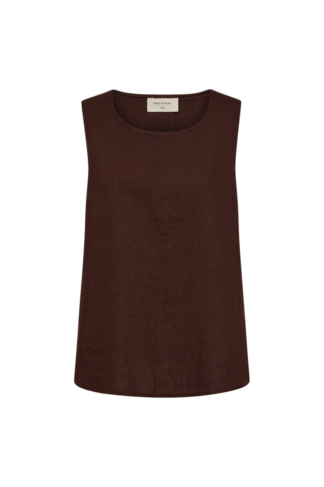 Freequent Top Fqlava Coffee Bean 124867 Stretchshop.nl