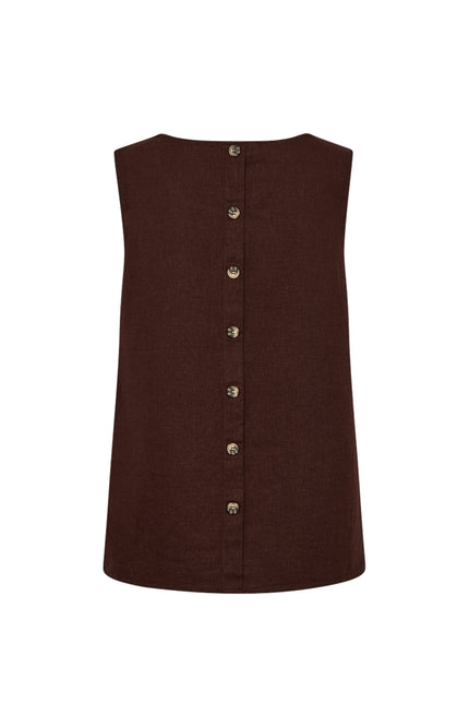Freequent Top Fqlava Coffee Bean 124867 Stretchshop.nl
