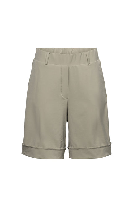 &Co woman Travel Short Philis Khaki PA299 Stretchshop.nl