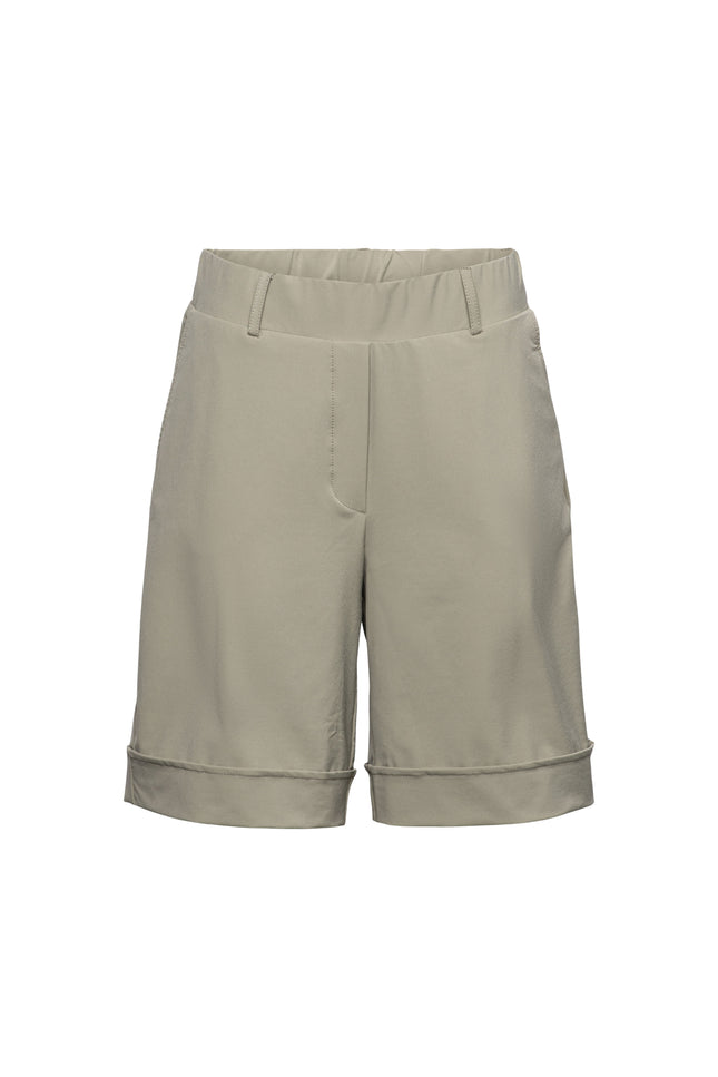 &Co woman Travel Short Philis Khaki PA299 Stretchshop.nl