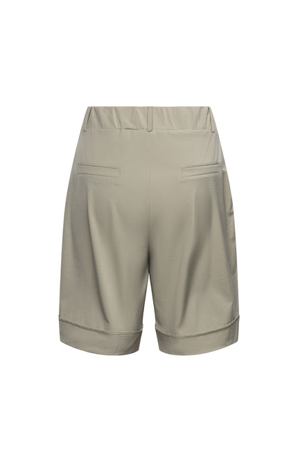 &Co woman Travel Short Philis Khaki PA299 Stretchshop.nl