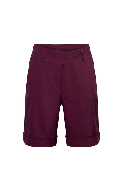 &Co woman Travel Short Philis Plum PA299 Stretchshop.nl