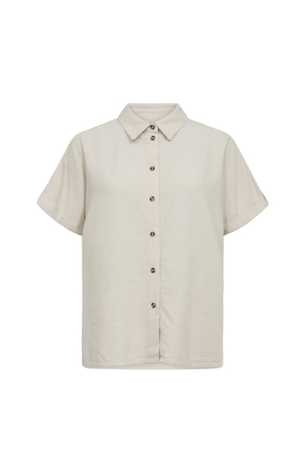 Freequent Blouse Fqlava Moonbeam Melange 127109 Stretchshop.nl