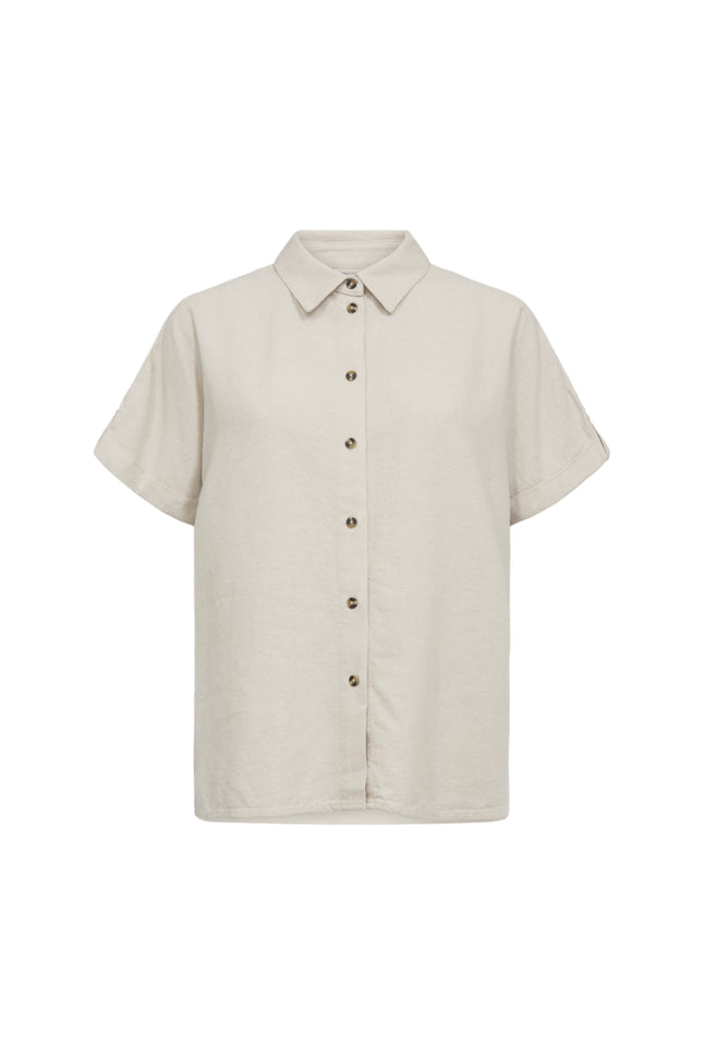 Freequent Blouse Fqlava Moonbeam Melange 127109 Stretchshop.nl