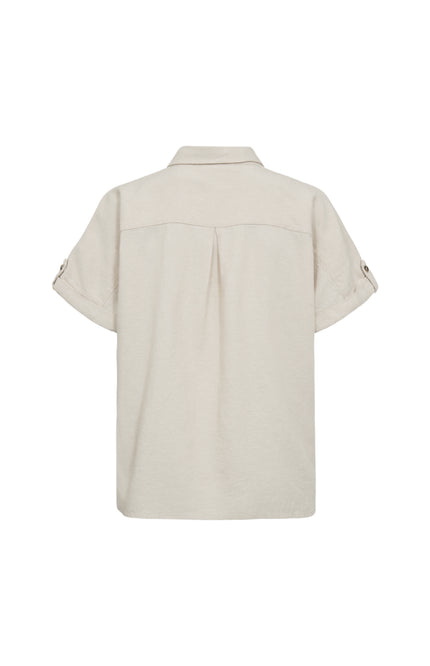 Freequent Blouse Fqlava Moonbeam Melange 127109 Stretchshop.nl
