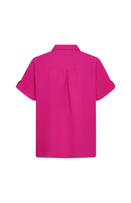 Freequent Blouse Fqlava Fuchsia Purple 127109 Stretchshop.nl
