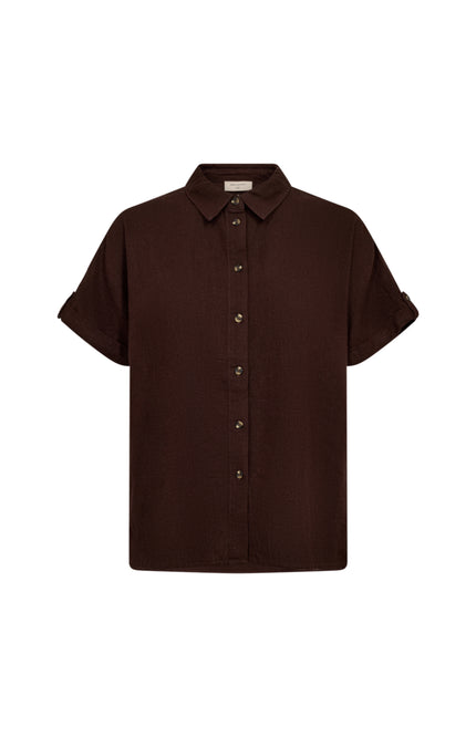 Freequent Blouse Fqlava Coffee Bean 127109 Stretchshop.nl