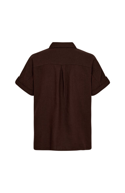 Freequent Blouse Fqlava Coffee Bean 127109 Stretchshop.nl